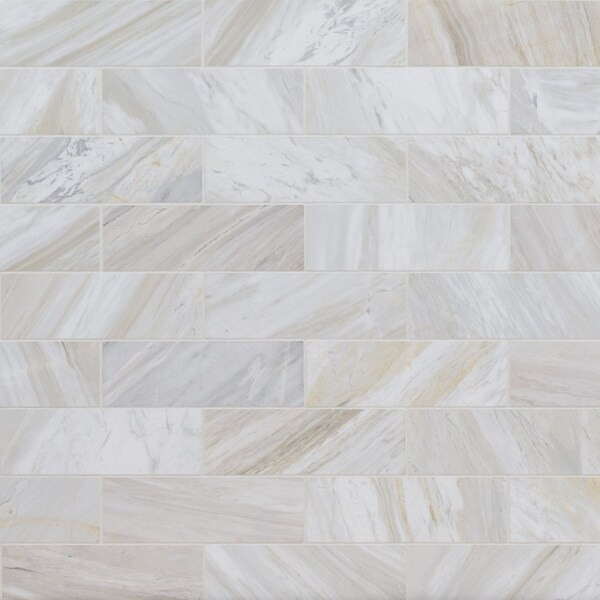 Athena Gold SAMPLE Honed Marble Subway Floor And Wall Tile